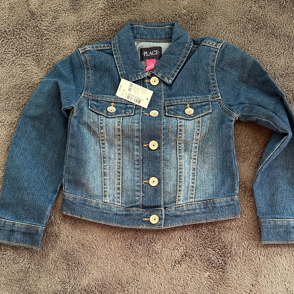 The Children's Place Denim Blue Jacket